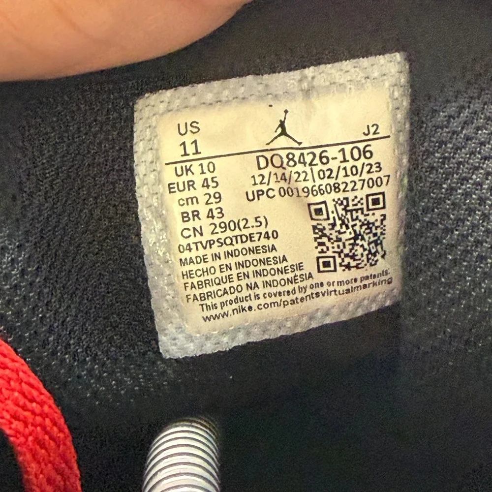 Jordan size 11